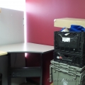 Teknion Sit Stand Height Adjustable Corner Desk